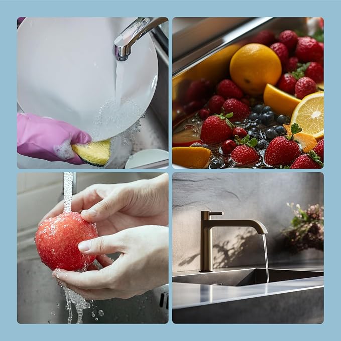 Hibbent All Metal Stainless Steel 3 in 1 Kitchen Sink Drain Strainer, Upgraded - Image 8