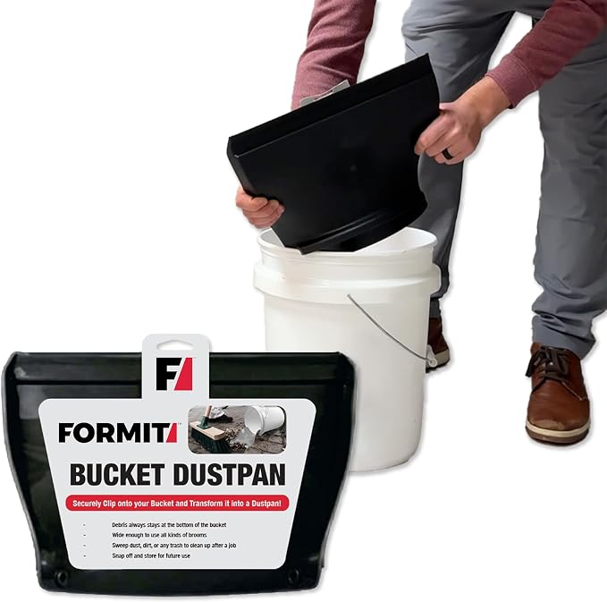 Formit Bucket Dustpan – Universal Fit by Formit