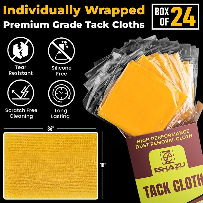 Eshazu Premium Tack Cloth – Professional Grade Dust and Particle Remover - Image 2