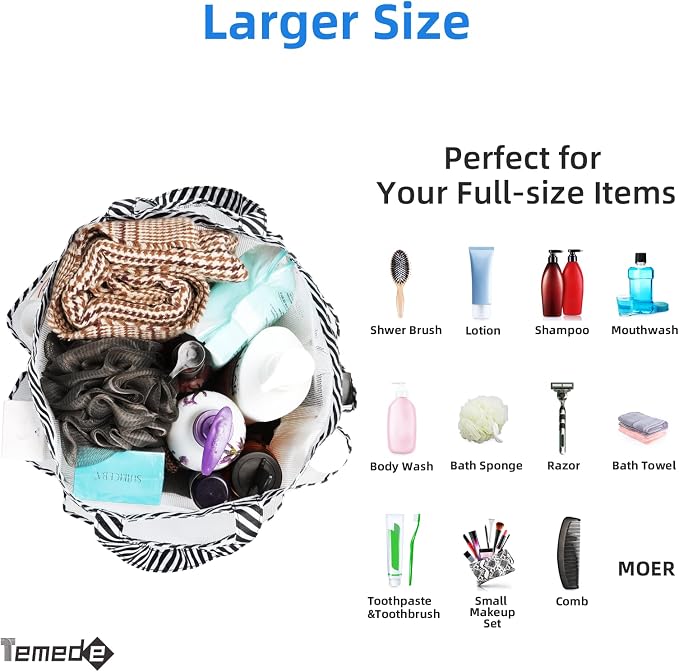 Temede Mesh Shower Caddy Portable - Image 4