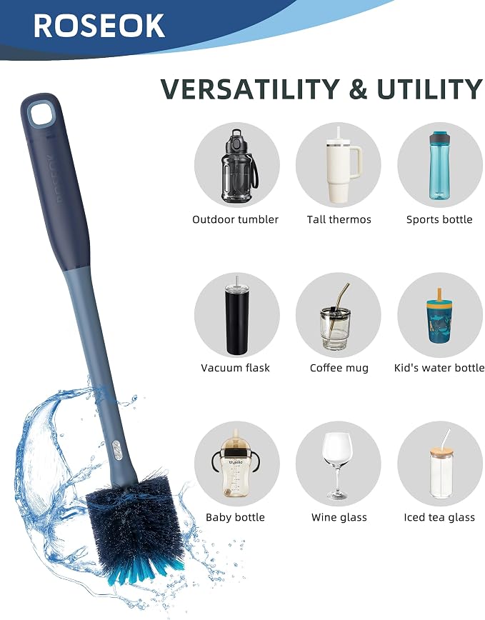 2in1 Bottle Scrubbing Brush - Image 9