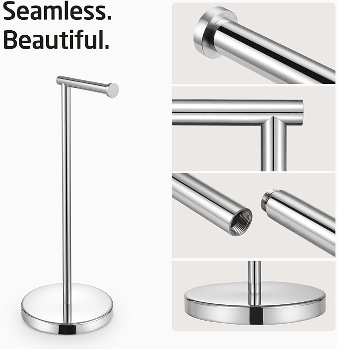 KES Toilet Paper Holder Free Standing - Image 3