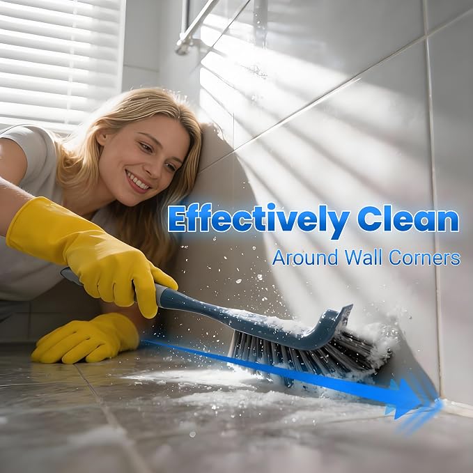 3 Pack Hard Bristle Scrub Brush Set, Cleaning Brush Designed - Image 4