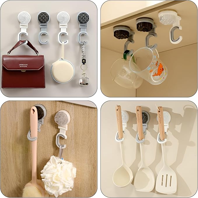 3 Pack Suction Cup Mop and Broom Holder Wall Mount–Renter Friendly Decor - Image 6