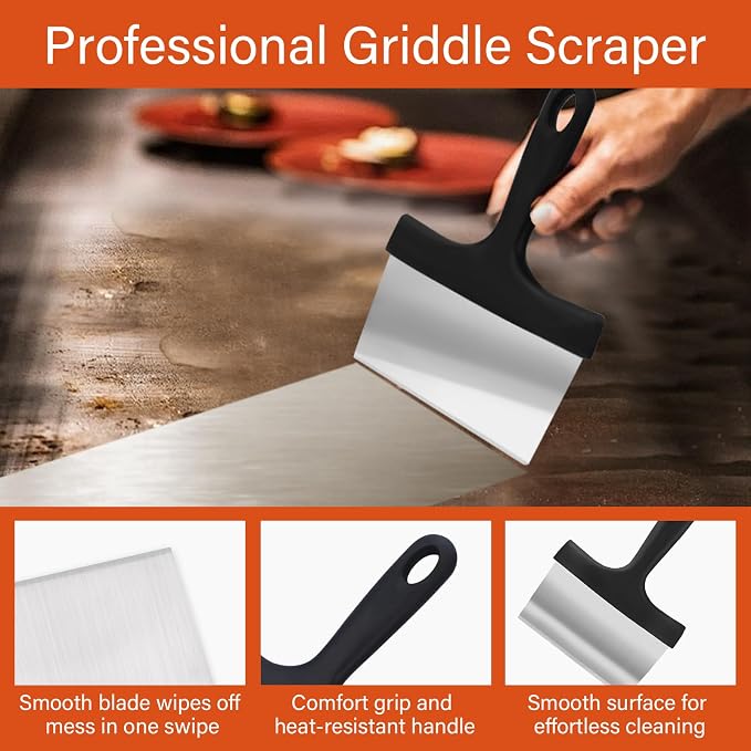 10 Pieces Griddle Cleaning Kit for Blackstone & More - Image 3