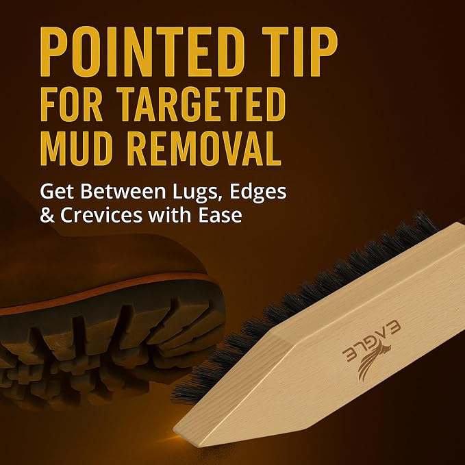 Heavy-Duty Boot & Cleat Brush – Tough Bristle Scrubber - Image 4
