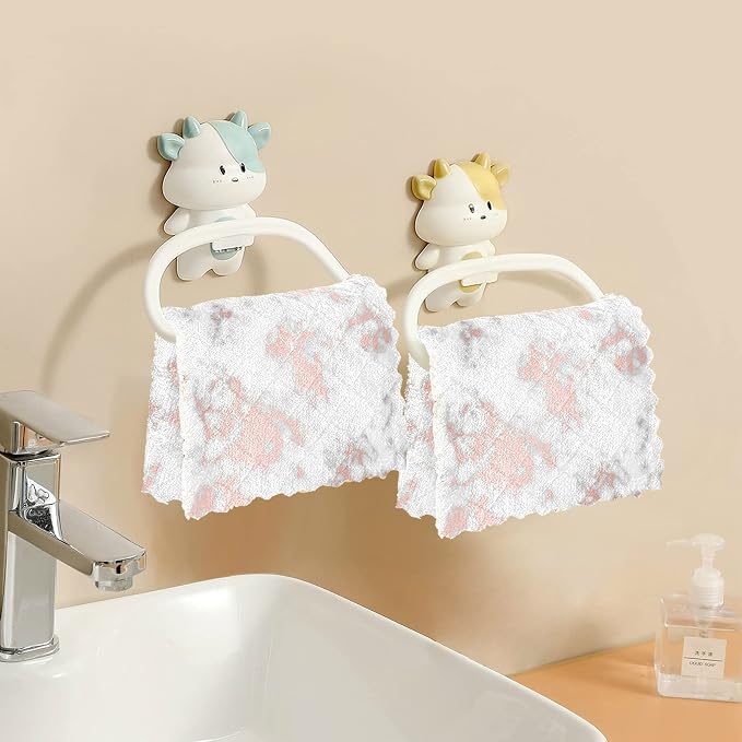 ALAZA Dish Towels Kitchen Cleaning Cloths Marble - Image 5