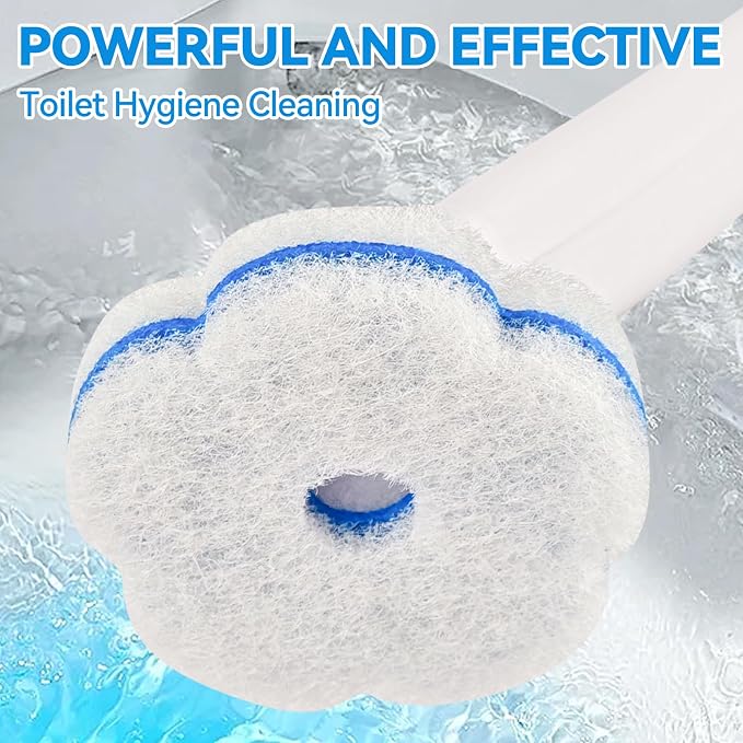 Disposable Toilet Brush with 48 Refills, Toilet Bowl Cleaner, Toilet Cleaning - Image 5