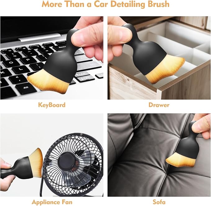 Car Interior Cleaning Brush Car Duster Interior - Image 5