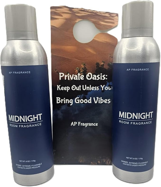 Midnight - Air Freshener Spray - Concentrated Room Deodorizer by APfragrance