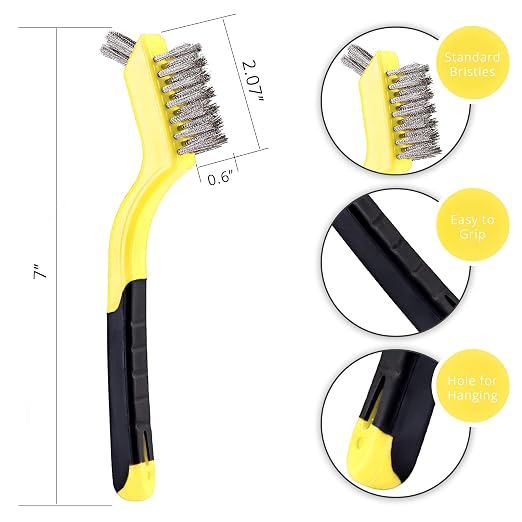 Wire Brush Set 3Pcs - Image 2