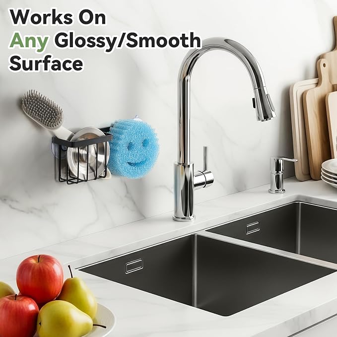 Sponge Holder for Kitchen Sink, Sponge Caddy for Scrub Daddy / Scrub Mommy - Image 5