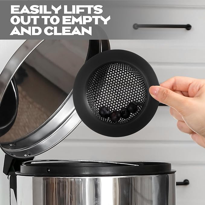 Retisee 2 Pcs Sink Strainer Stainless Steel Kitchen Sink Drain Strainer Basket - Image 5