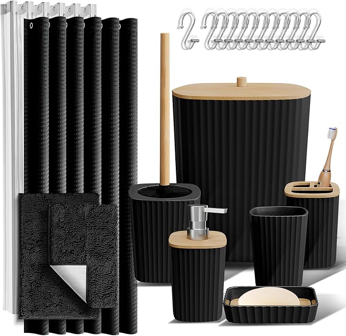 Clara Clark Bathroom Accessories Set by ClaraClark
