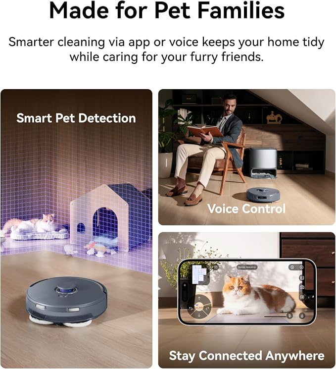 NARWAL Freo Z10 Ultra Robot Vacuum and Mop Combo, Dual RGB Cameras and Chips - Image 8