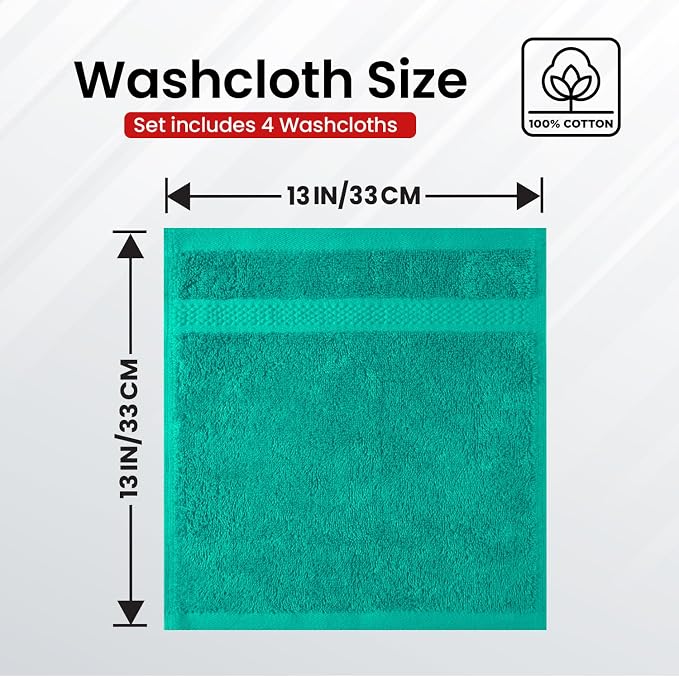 Infinitee Xclusives Luxury Wash Cloths - Image 3