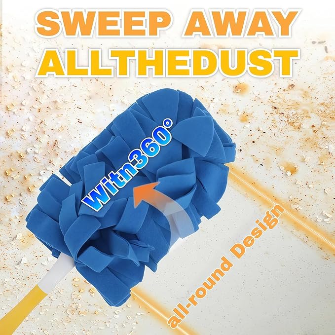 Electrostatic Dusters for Cleaning, 360° Electrostatic Duster Refills, Washable - Image 3