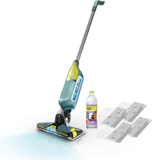 Shark VACMOP Reveal NEW Cordless Hard Floor Cleaner, Vacuum & Spray Mop by Shark