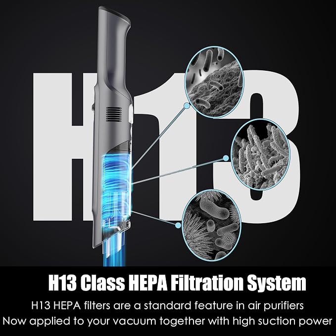 Handheld Vacuum Cordless, Lightweight 1.4lb - Image 2