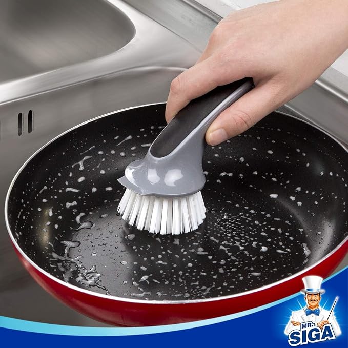 MR.SIGA Pot and Pan Cleaning Brush, Dish Brush - Image 6