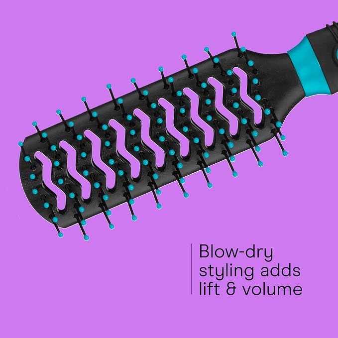 Conair Grip & Lift Vent Hairbrush 2PK, Full-Size and Mid-Size Brush Set - Image 3