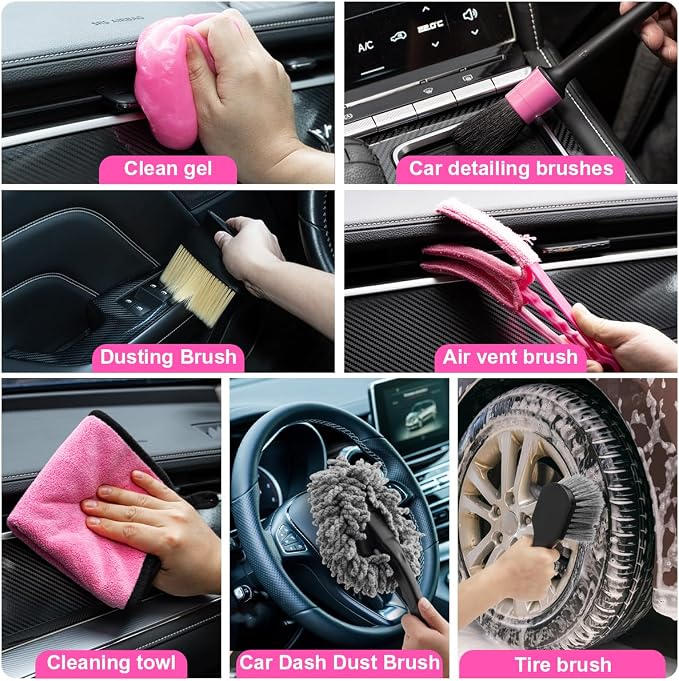 Viewsun Car Vacuum Cordless Rechargeable, 8000PA High Power Handheld Vacuum - Image 7