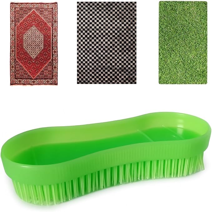 Today - Stiff Hand Brush for Carpet and Textile Surfaces – Durable Plastic by Today