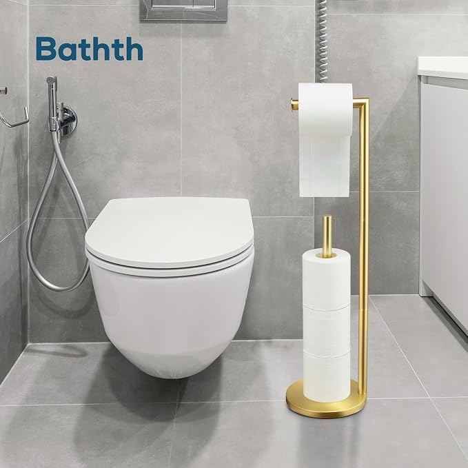 Toilet Paper Holder Stand, Toilet Paper Holder Free Standing, Toilet Paper - Image 4