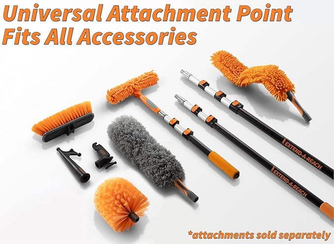Extend-A-Reach Dusting Kit for Extension Pole or by Hand // Twist on Duster - Image 7