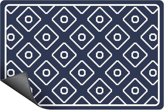 SUEH DESIGN Dish Drying Mat, Absorbent Coffee Mat 23.6 x 15.7 in Quick Dry by SUEHDESIGN