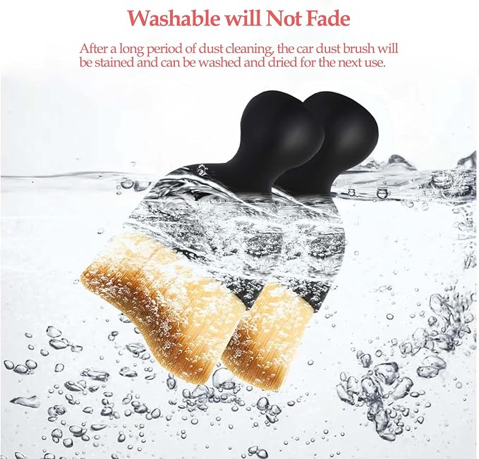 Automotive Interior Dusting Brush, Car Interior Cleaning Soft Brushes, Car - Image 5