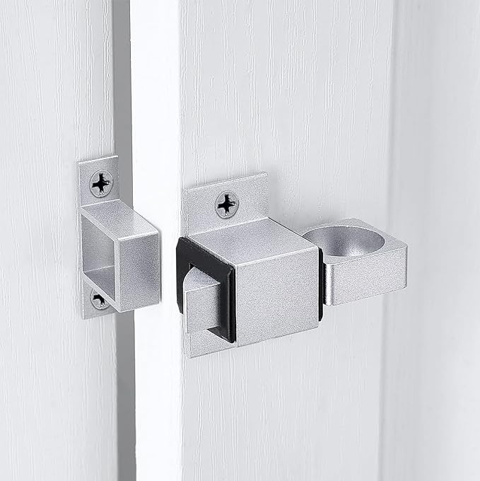 2 Packs Self-Closing Gate Latches, Aluminum Alloy Security Latch - Image 3