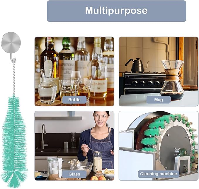 Bottle Brush, Wine Bottles, Beer Bottles, Soda Bottles, Spray Bottles, Kombucha - Image 7