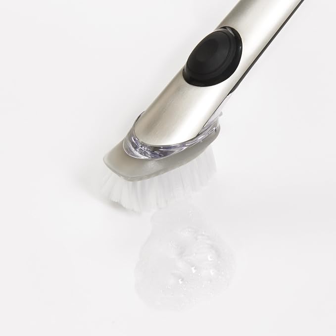 OXO Steel Soap Dispensing Dish Brush Refills 2-Pack - Image 5