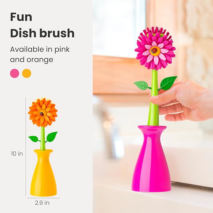 Vigar Flower Power Dish Brush - Image 3