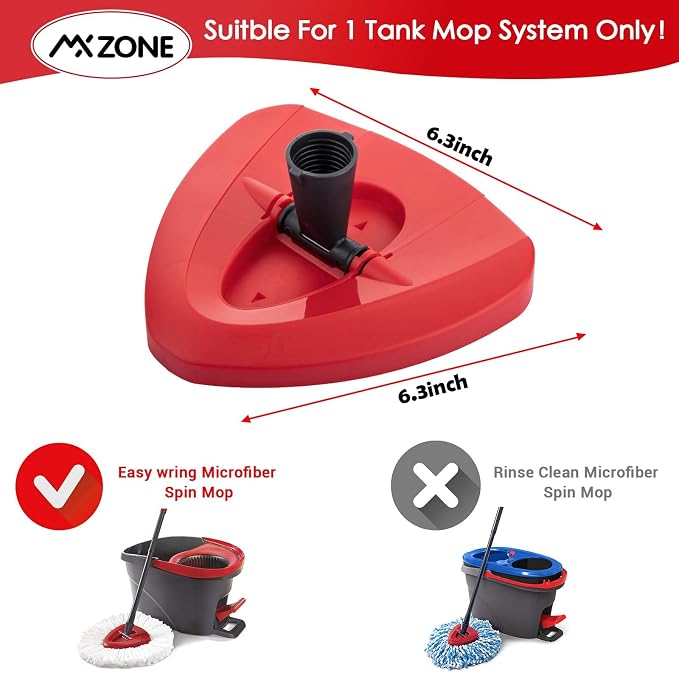 Spin Mop Head Replacement Base Head Compatible - Image 2