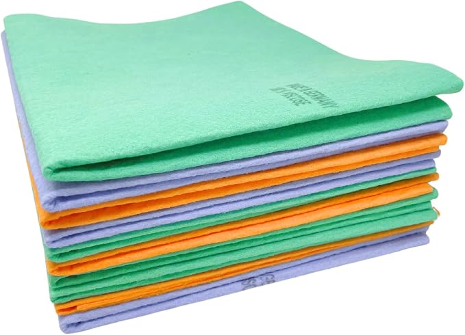 10 Pack Extra Large Original German Shammy Cloths Chamois Towels Super Absorbent - Image 7