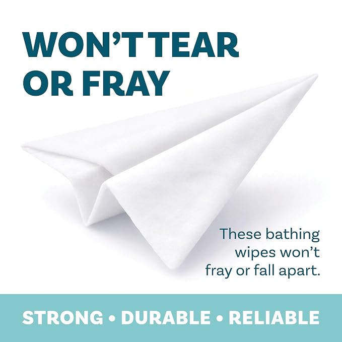Extra Large Bath Wipes for Adults No Rinse - Image 4
