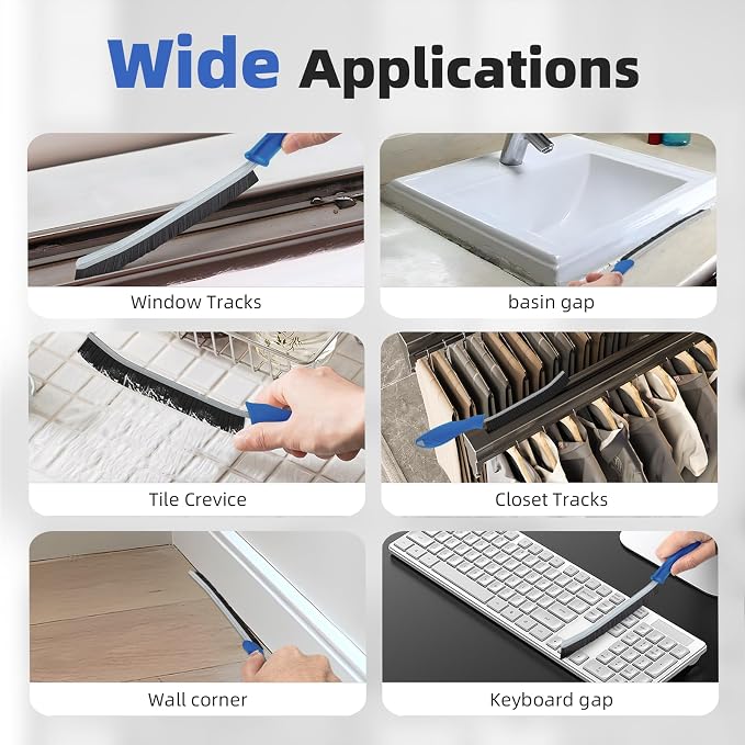 Hard Bristle Crevice Cleaning Brush - Image 6