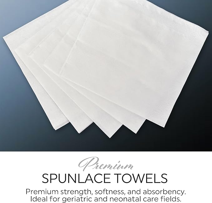 MED PRIDE Premium Spunlace Towels, Ultra Soft & Durable, Disposable - Image 9