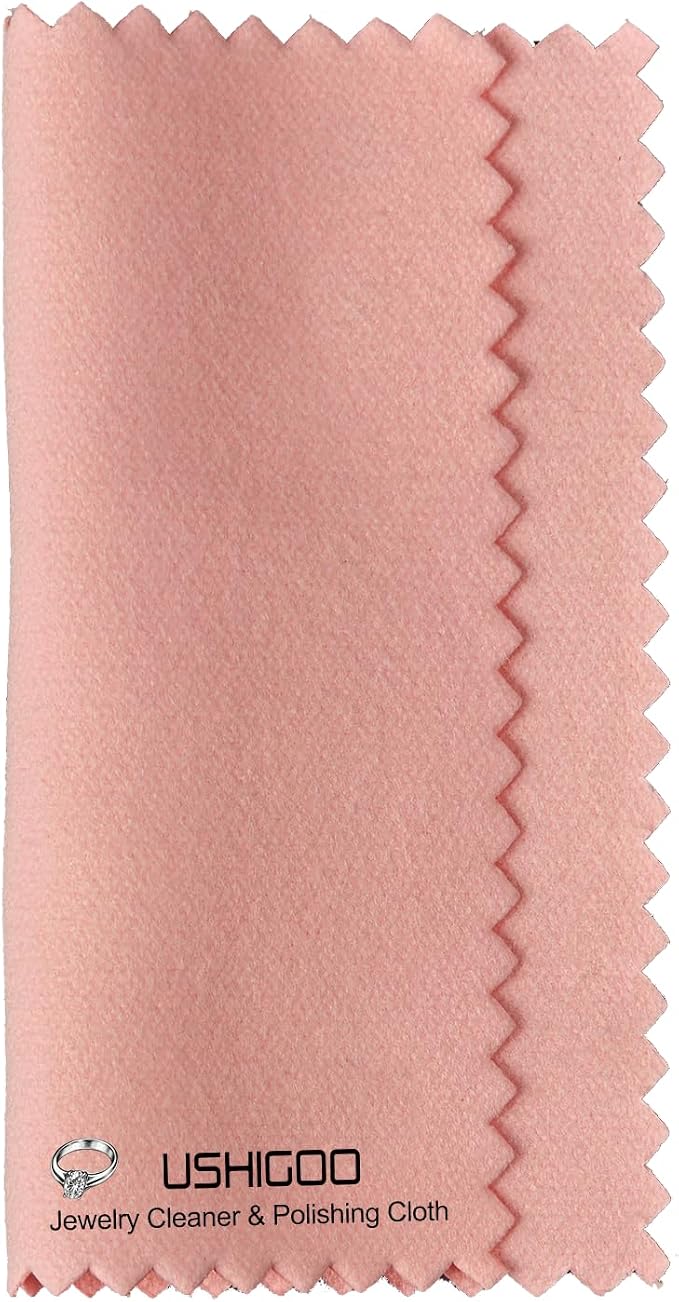 50pcs Jewelry Cleaning & Polishing Cloth by USHIGOO