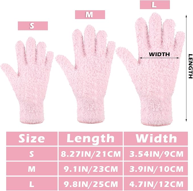 Patelai 3 Pairs Microfiber Plant Dusting Gloves Leaf Cleaning Gloves - Image 3