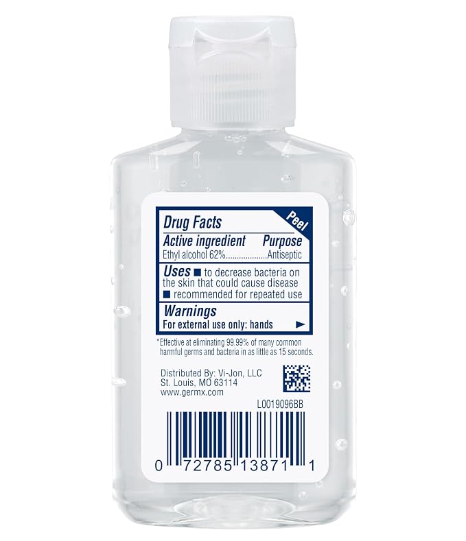 Germ-X Original Hand Sanitizer, Non-Drying Moisturizing Gel - Image 3