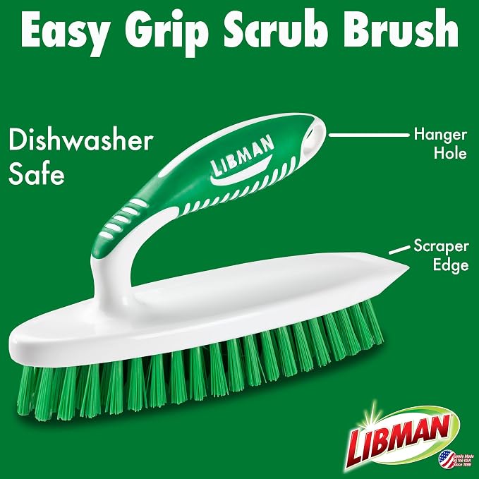 Libman Heavy Duty Scrub Brush Kit | Cleaning Brushes - Image 3