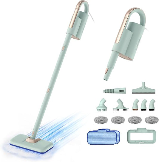 Newbealer Steam Mop & Detachable Handheld Cleaner, 250ml 1200W Powerful Floor by Newbealer