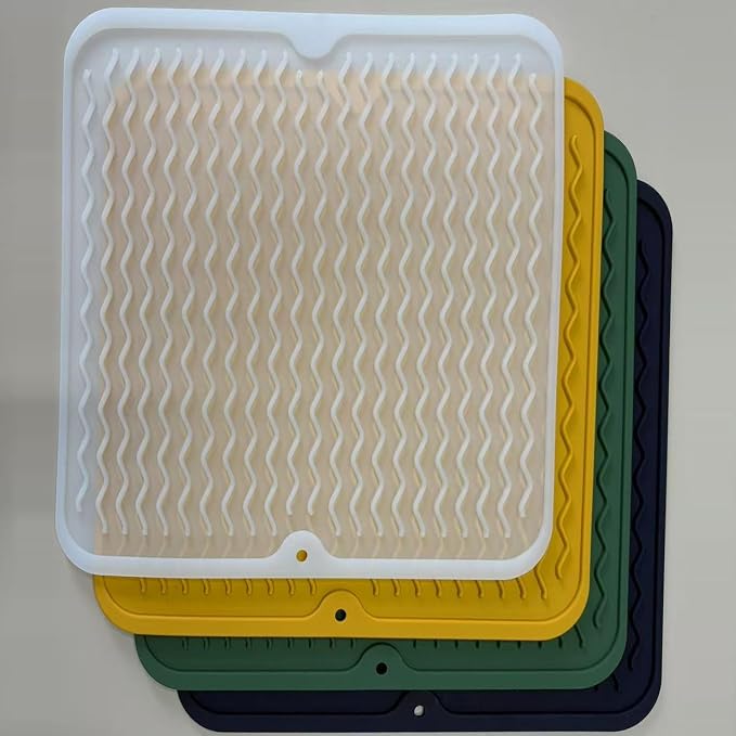 Silicone Dish Drying Mat for Multiple Usage, Easy clean, Eco-friendly, - Image 2