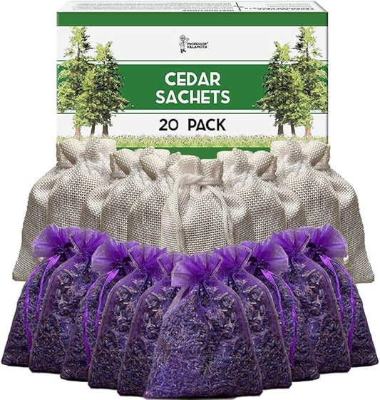 Cedar Chips and Lavender Sachets by ProfessorKillamoth