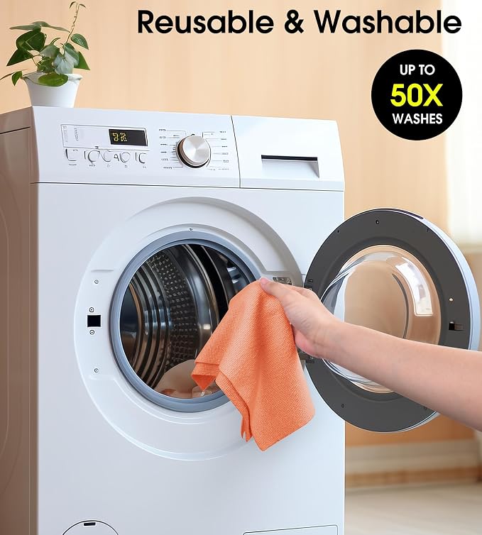 KitchLife Microfiber Cleaning Cloth Roll - Image 7
