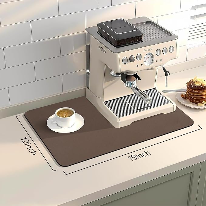 Bloss Absorbent Coffee Mat, Dish Drying Mat - Image 2