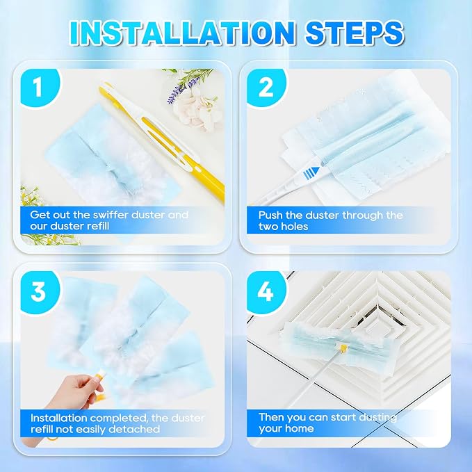 Duster Refill Compatible with Swiffer Hand Duster, Dusters Refills - Image 5